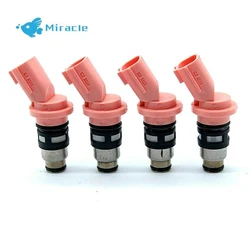 4pcs D F A46-H12 16600-73C00 FUEL INJECTOR FOR MICRA K11 100NX ALMERA PRIMERA 1.6 GA16
