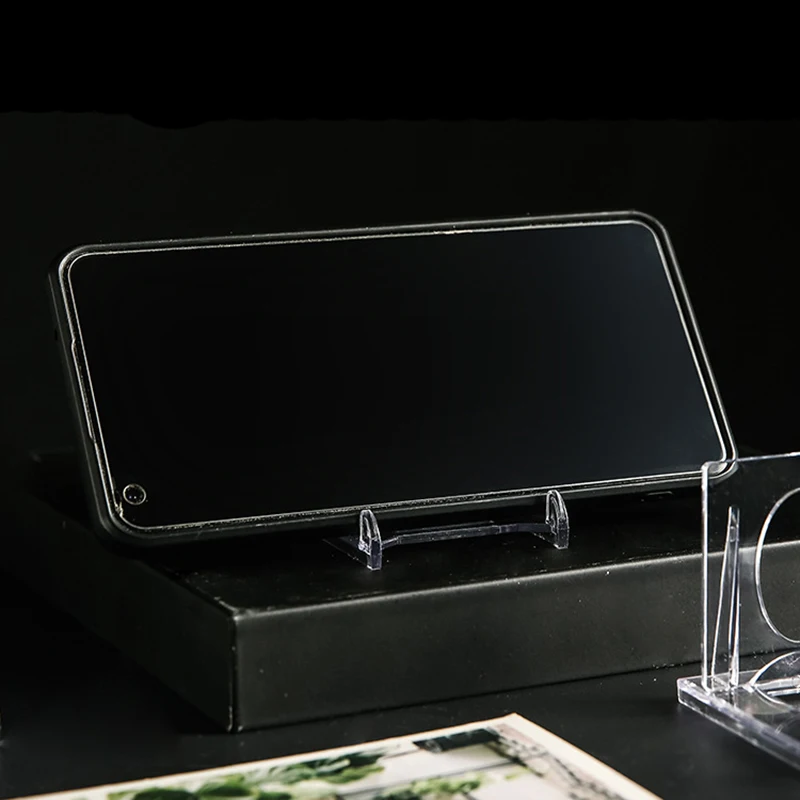 12x Mini-Staffeleien Transparent 7,6 Cm - Kleine Display-Ständer Für Karten, Teller, Sammelobjekte