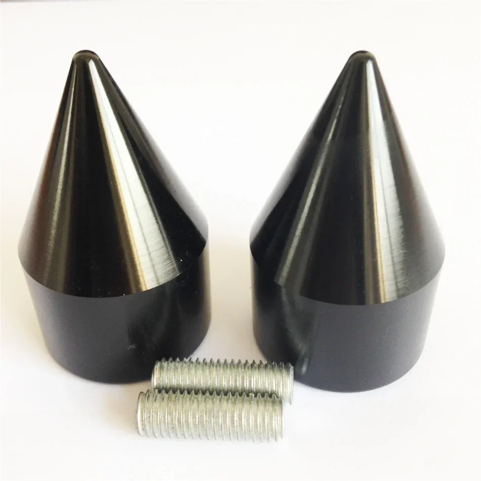 Motorcycle Spike Bar Ends End Caps for Kawasaki ZX600/ZX6/636/ZZR600/ZX6R/ZX6RR 1987-2011，ZX10R 2006-2007 view 5