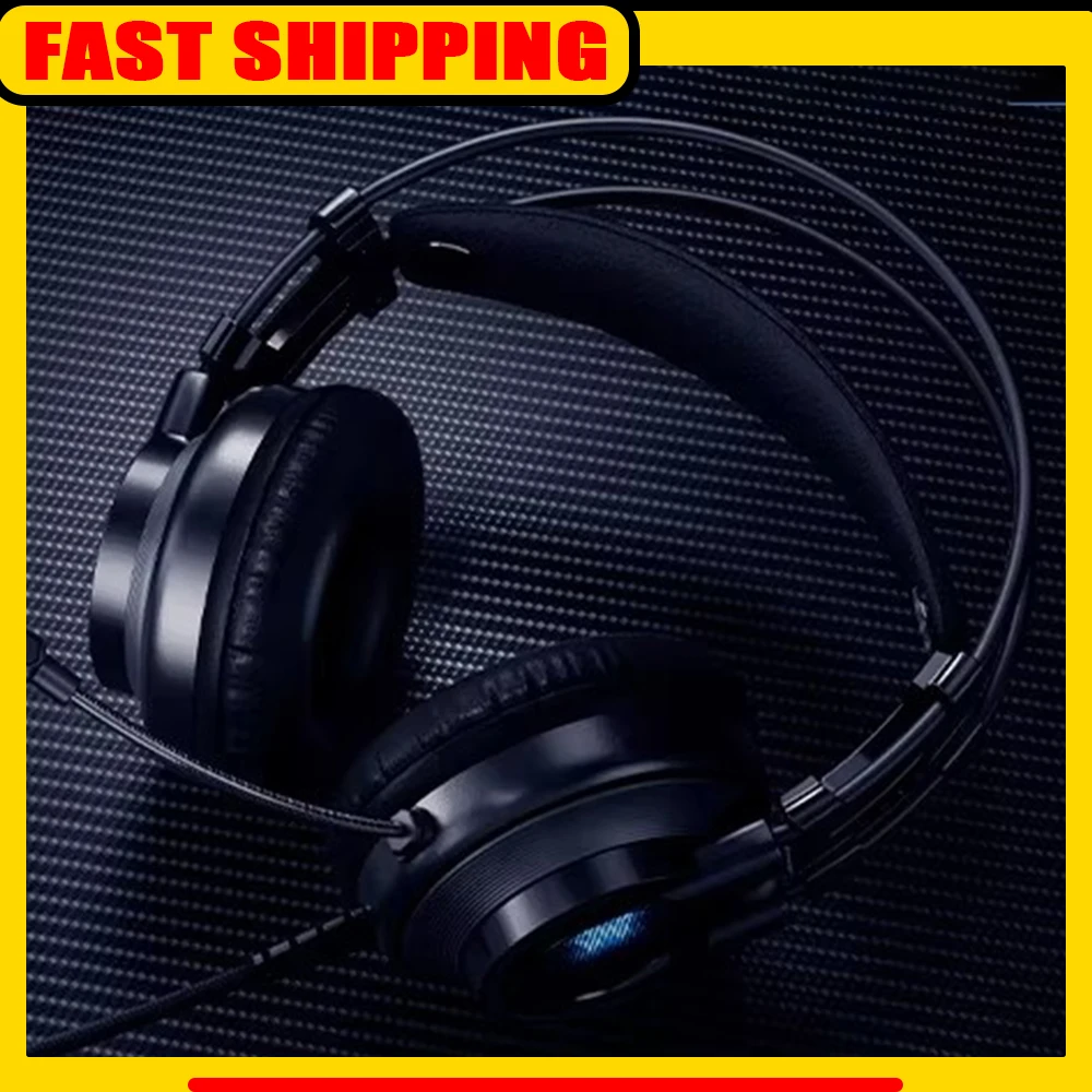 

Игровая гарнитура Siberia K9PRO с объемным звуком 7.1, 50-мм динамиками и подсветкой, легкая, для ПК