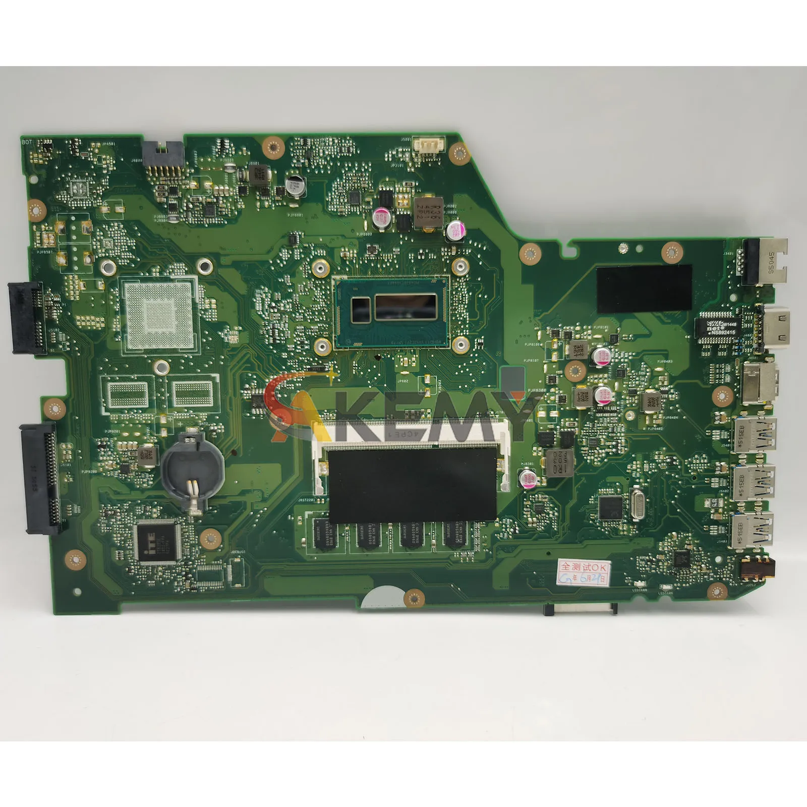 X751LA Laptop Motherboard For ASUS X751LK X751LD X751LJ K751L X751LDV F751L X751L X751LN X751LB A751L Mainboard W/ I3 I5 I7 CPU