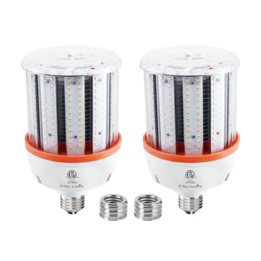 

800W Equivalent Led Corn light bulbs 12000 Lumen LED Corn Bulb 80W 5000K Daylight White Lamp E26/E39 Medium Mogul Base 2-Pack L