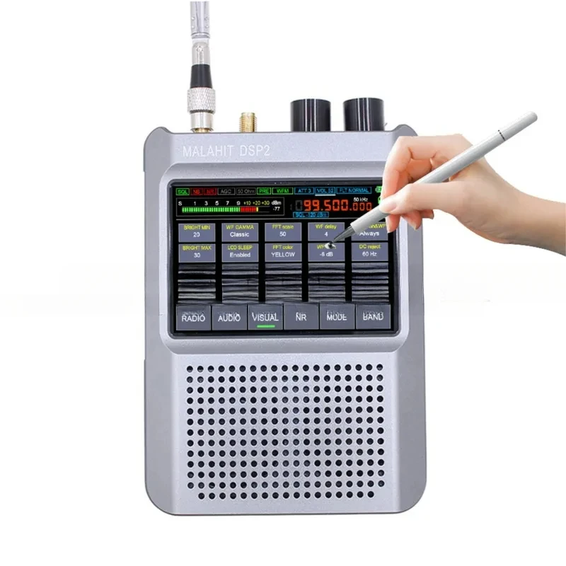 

New Firmware 2.40 Genuine Second Generation Malahit-DSP2 SDR Malachite Receiver Radio 10KHz-380MHz 404MHz-2GHz