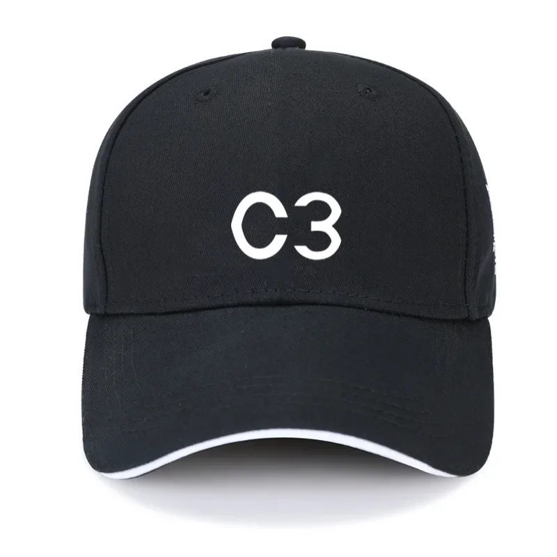 Fashion Snapback Baseball Caps Outdoor Casual Hats Sunscreen Hat For Citroen C3 Car Accessories