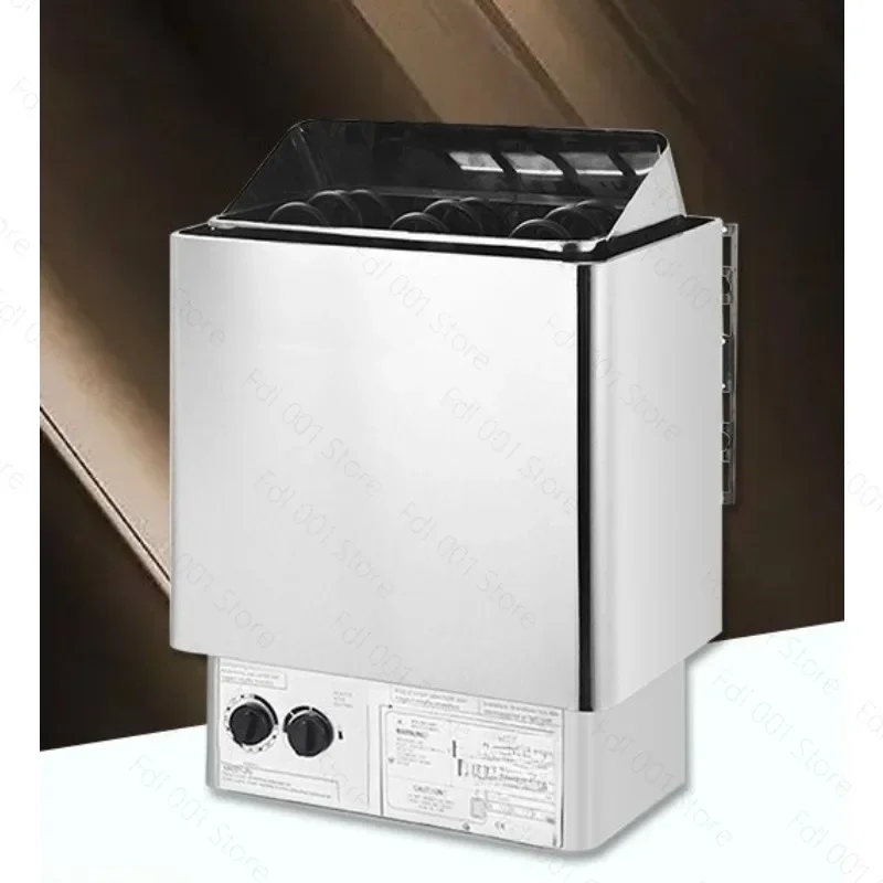 Wall Mounted 304 Stainless Steel Sauna Heater Digital External Control Dry Steam Heater Furnace for Home Commercial Sauna Room