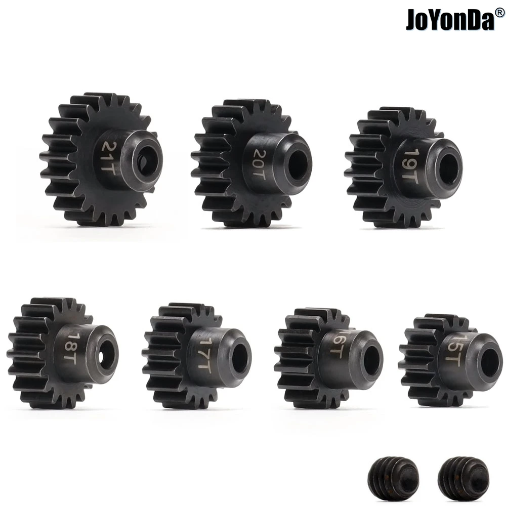 5mm Harden Steel M1 Motor Gear 15T 16T 17T 18T 19T 20T 21T for RC Traxxas X-Truck X-MAXX 77086-4 XRT™ 78086-4