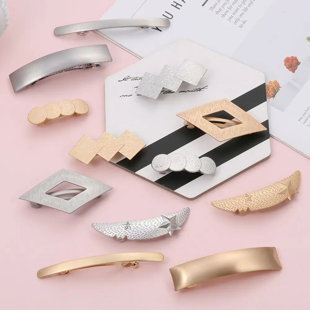 

Korean Hairgrip Hair Accessories Hair Barrette Girls Hairpins Metal Hair Clips Horsetail Headwear