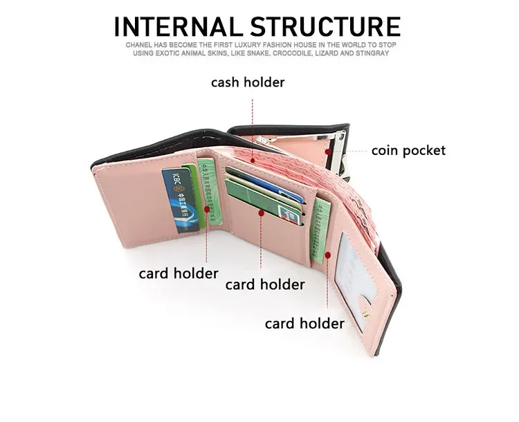2026 Mini Short Women Wallets High Quality Coin Pocket Luxury Female Purses Card Holder Photo Holder Cute Wallet For Girls
