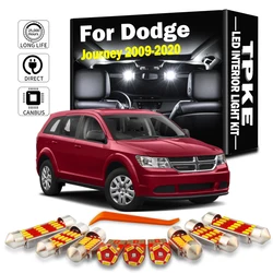 TPKE 14Pcs For Dodge Journey 2009 2010 2011 2012 - 2016 2017 2018 2019 2020 Car LED Interior Map Light Kit Sun Visor Trunk Lamp