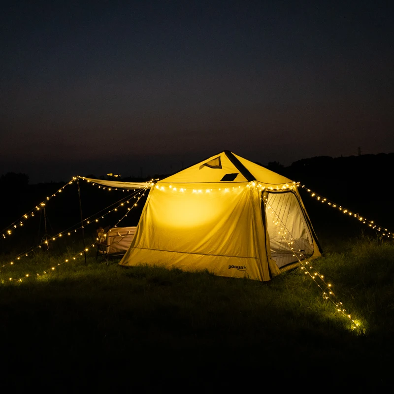 Star Dream Luxury PVC Air เต็นท์กันน้ํา Inflatable Camping เต็นท์ Star Dream Oxford ผ้าขายสําหรับการผจญภัยกลางแจ้ง