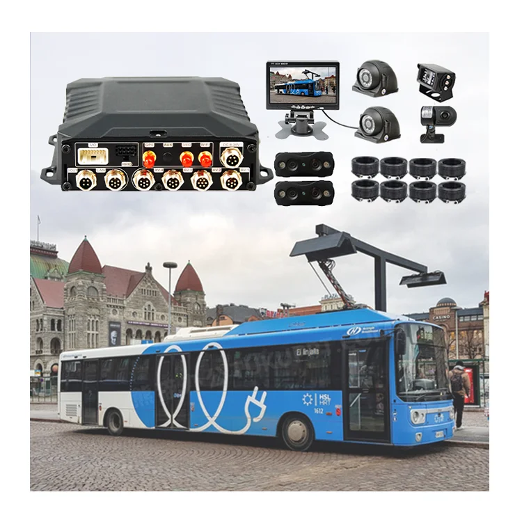 4 Channel Dvr Mobile Mdvr Wifi Vehicle Traffic Counter School Bus Fleet Management People Counter Camera Real-time Tracking Mdvr