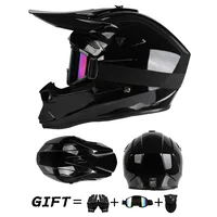 Cascos de motocicleta todoterreno de alta calidad adecuados para hombres y mujeres en todas las estaciones cascos de seguridad para carreras y conducción