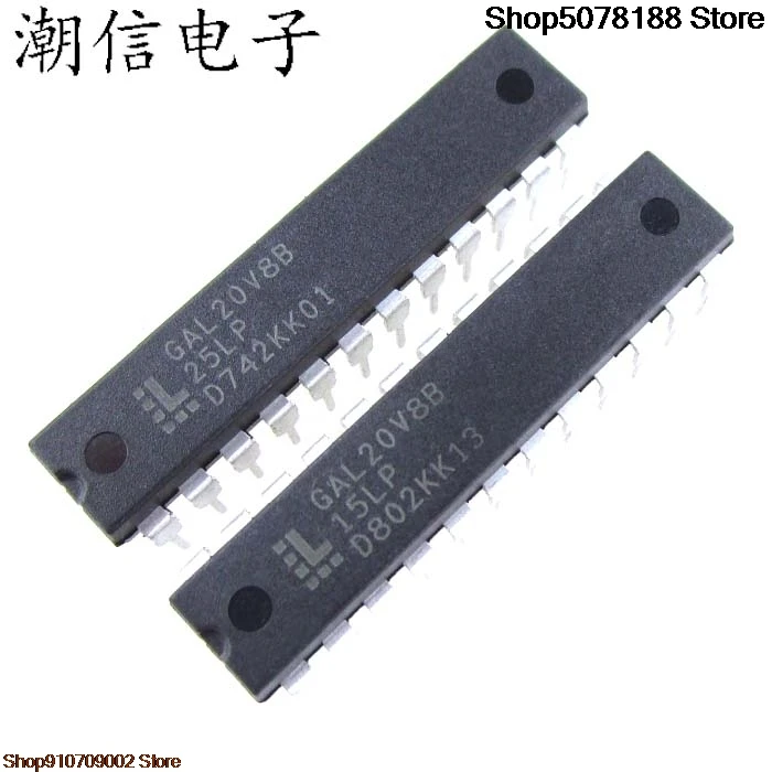 10 шт. GAL20V8B-15LP GAL20V8B-25LP