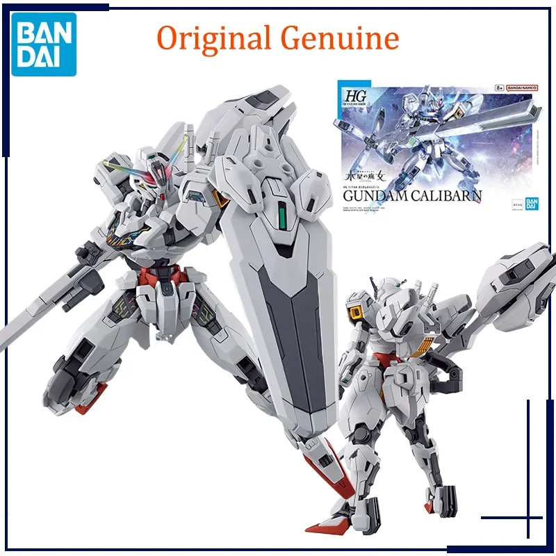 

Original Bandai Anime GUNDAM CALIBARN HG 1/144 Assembly Model Toys Anime Characters Collectible Ornaments Boys Children's Gifts