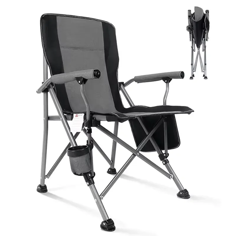 Portable Multifunctional Outdoor Camping Beach Folding Fishing Chair Durable Platform Seat