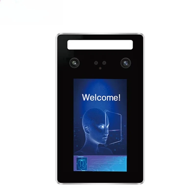 Waterproof Dynamic Facial Recognition Time Attendance Terminal Door Access Control System