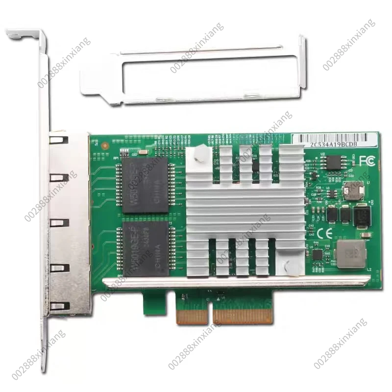 for WY5719T4 PCI-E X4 Four Port Gigabit Network Card Suitable for BCM5719 Industrial Camera