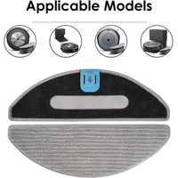AT28-3 Mop Cloth + 6 Wicks For Irobot Roomba Combo J5 J5+ I5 I5+ J5 J5+ I5 I5+ Robot Vacuum & Mop, Replacement Accessories