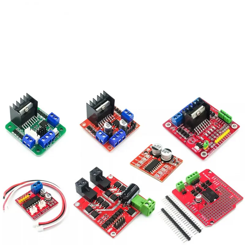 L298NMotor Placa de Driver Módulo Motor de Passo Acessórios para Robô de Carro