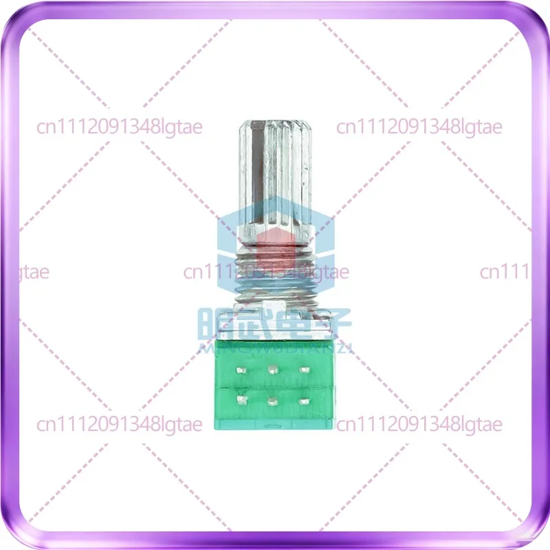 50pcs RK097G dual potentiometer small B100K 6 pins, power amplifier volume audio speaker, volume potentiometer
