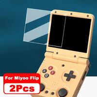 Game Console Film HD Original Tempered Glass For Miyoo Flip Retro Handheld Game Console Screen Protector Cover K9L1