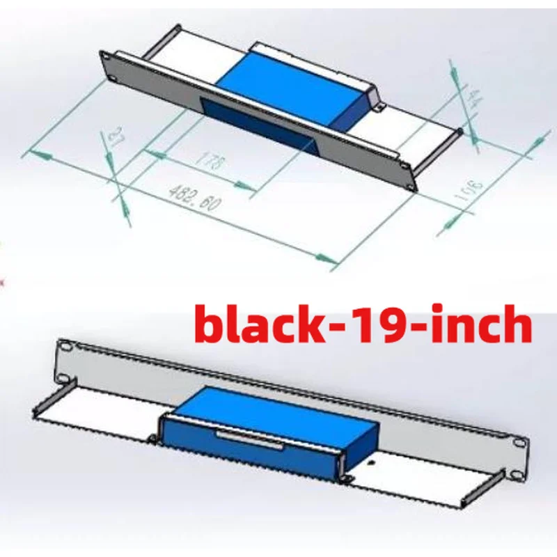 Rack Mount Bracket For TENDA（SE2010X）Locates Mounting Openings Accurately And Supports Communication Hardware Deployment Inside