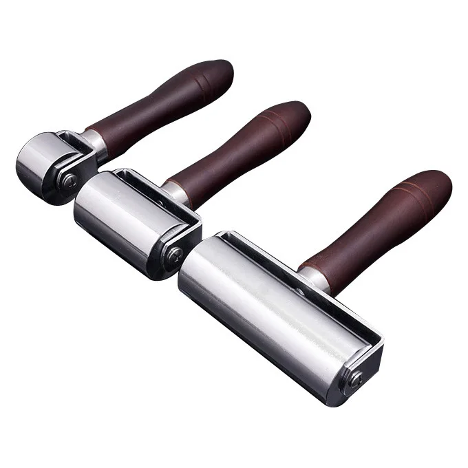 

Leather roller roller pressure wheel diy handmade leather goods pressure leather tools solid leather roller edge pressing wheel