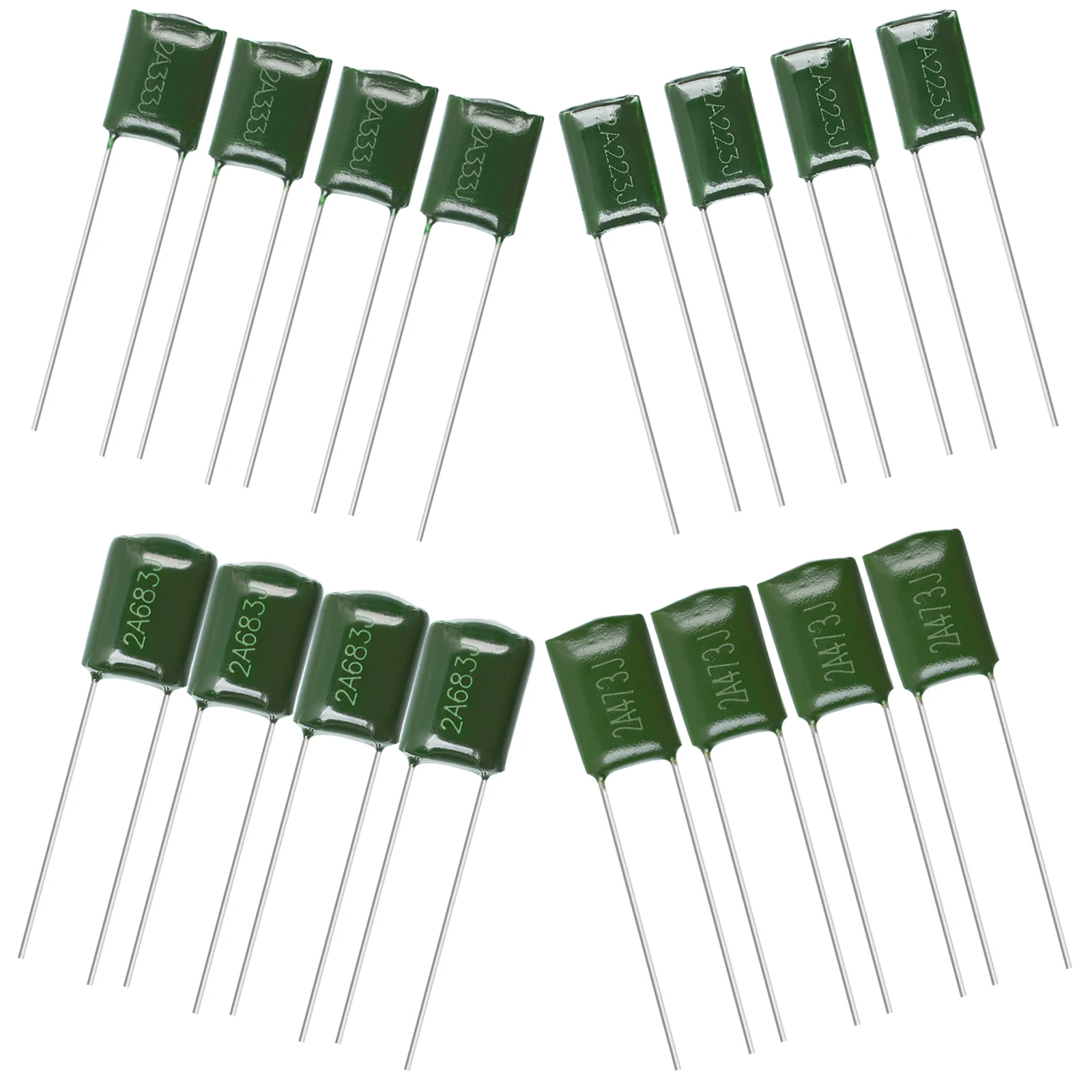 

16pcs Tone Electric Capacitor Replacement Bass Accessories Copper Capacitors Parts Supplies For Electric Guitar Bass Guitar