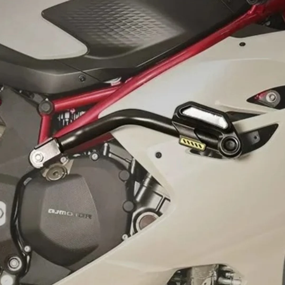 FOR Heavy-Duty SRK921 Racing Crash Bar Engine & Fairing Guard Multi-Angle Impact Bumper Reinforced Weld for Motorcycle Safety