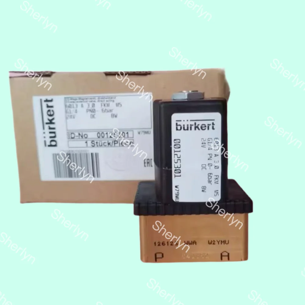 

NEW Burkert Solenoid Valve 00125331 G1/8 24VDC