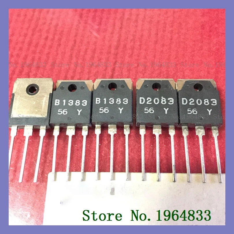 

2 шт./партия = пара 2SD2083 2SB1383 D2083 B1383