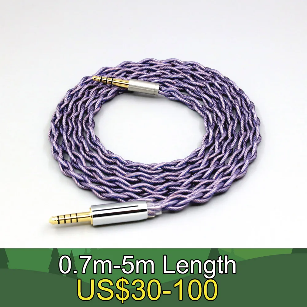 

Type2 1.8mm 140 cores litz 7N OCC Headphone Cable For Denon AH-mm400 mm300 mm200 Beats solo2 solo3 headphone LN008683