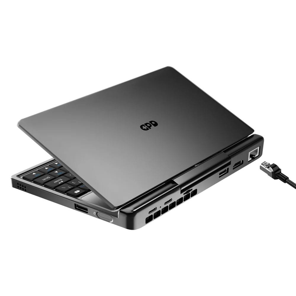 GPD MicroPC2 Indústria Laptop 7 Polegadas Mini Intel i3 N300 16GB/512GB Windows 11 Computador Portátil Notebook para Negócios