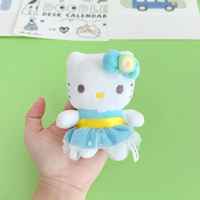 Mignon longues jambes KT poupée sac pendentif Hello Kitty pendentif porte-clés fille coeur cadeau pendentif