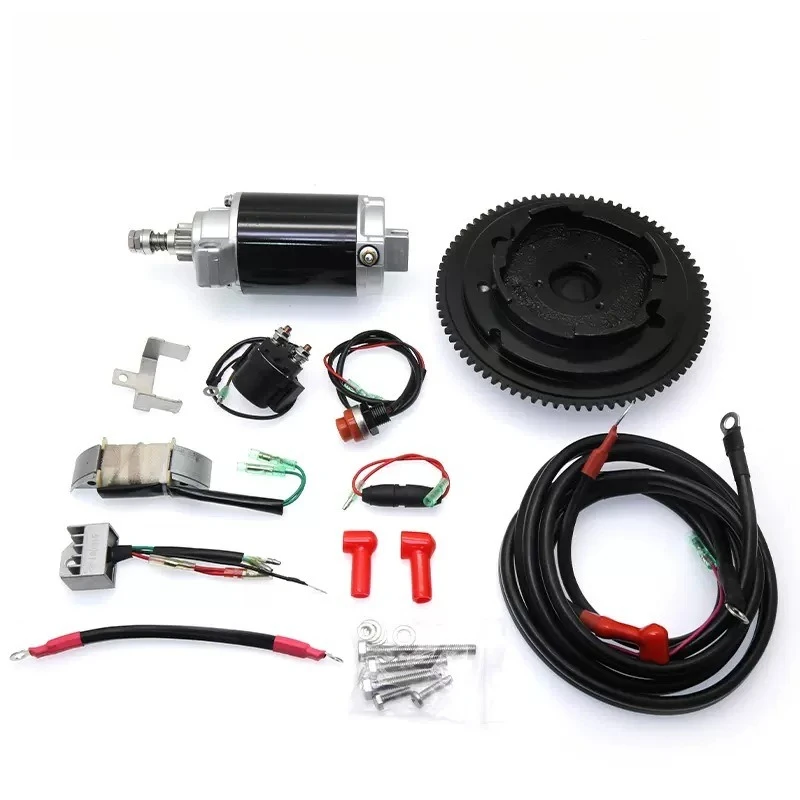

Supply outboard machine to electric start accessories 2 punch 4 punch 15/20/30/40 electric start modification kit
