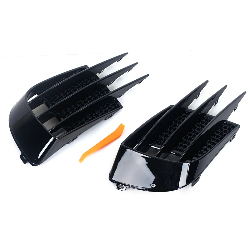 For VW Golf 6 MK6 VI GTI GTD R R20 2008-2013 Car Front Bumper Fog Lamp Grille Spoiler Fog Light Eyebrow Eye Wind Knife Trim