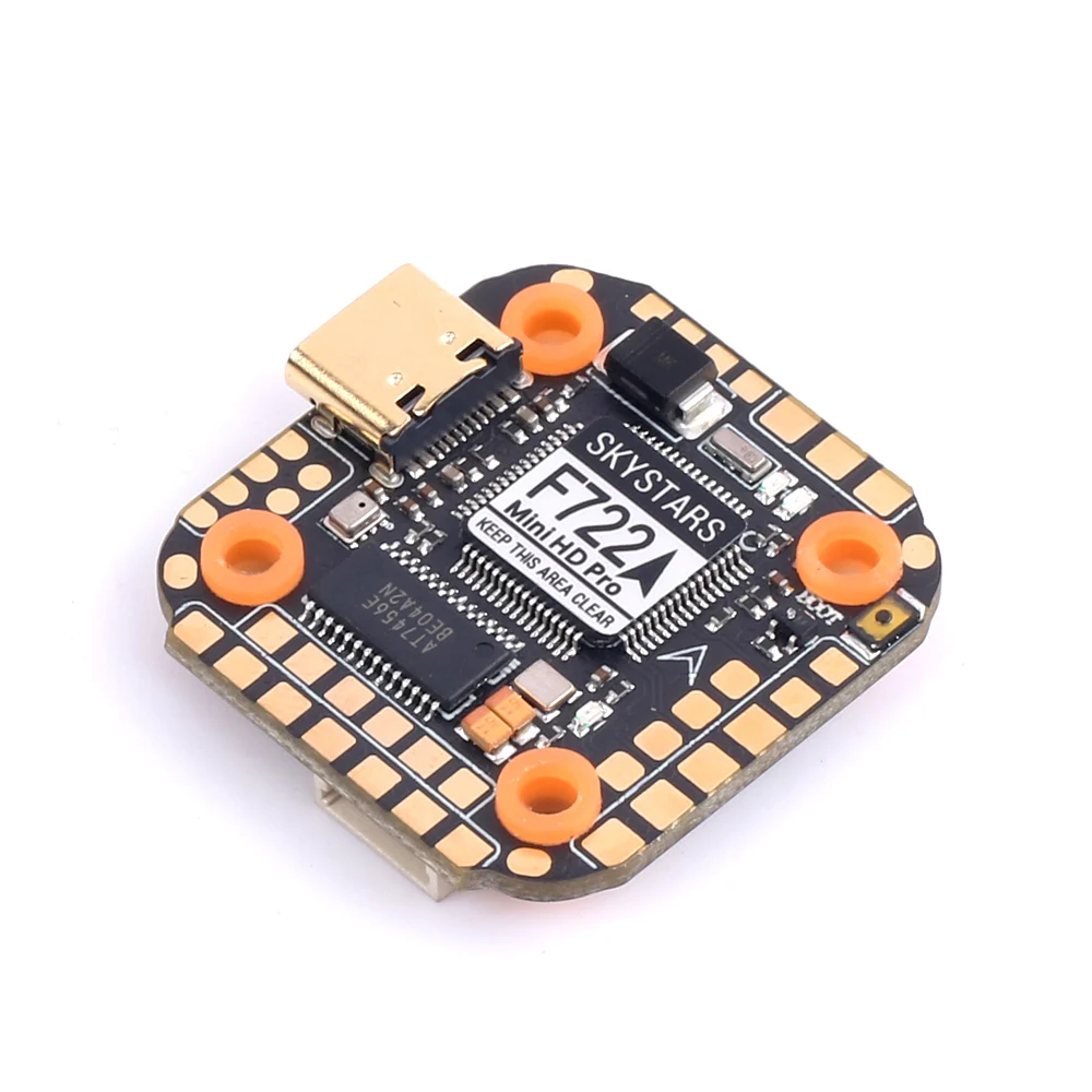 

SKYSTARS F7 MINI Flight Controller 20x20mm STM32F722 BMI270 SPI 10V BEC DJI OSD 6 UARTs Preloaded Betaflight,FC For FPV Drone