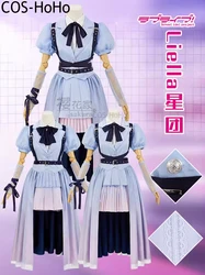 COS-HoHo Anime Lovelive Liella 4th Anniversary New World SJ Elegant Uniform Cosplay Costume Halloween Party Role Play Outfit