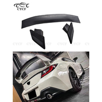 Suitable for Toyota GR86 Carbon fiber rear suspension Subaru BRZ rear wing lip tail interference suspension tail fin Lupulas sty