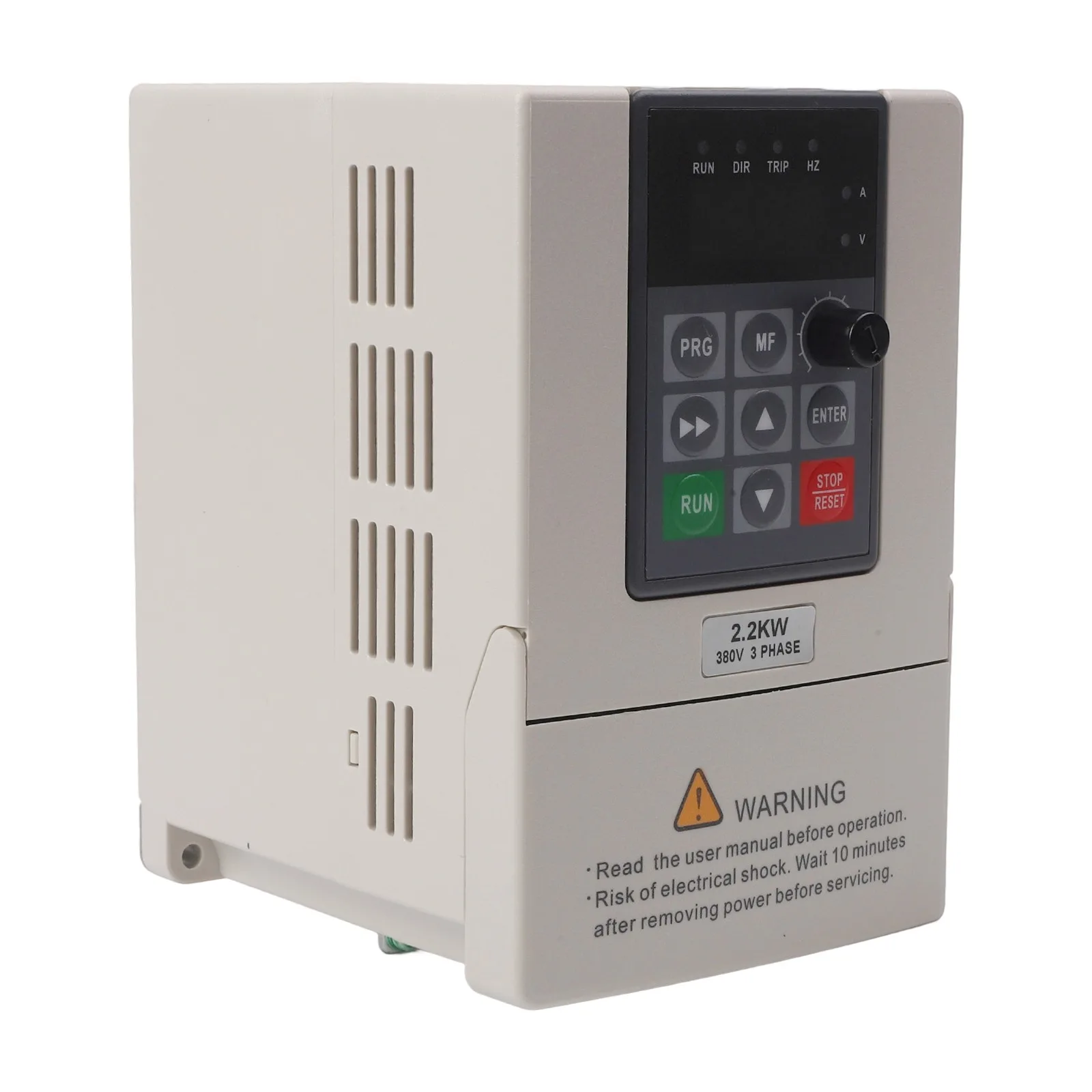2.2KW 380VAC VFD Variable Frequency Drive Inverter 3 Phase Motor Controller For Industrial Automation Fan