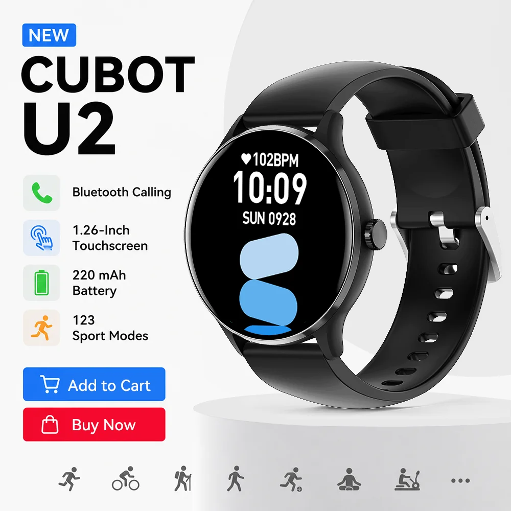Reloj inteligente CUBOT U2