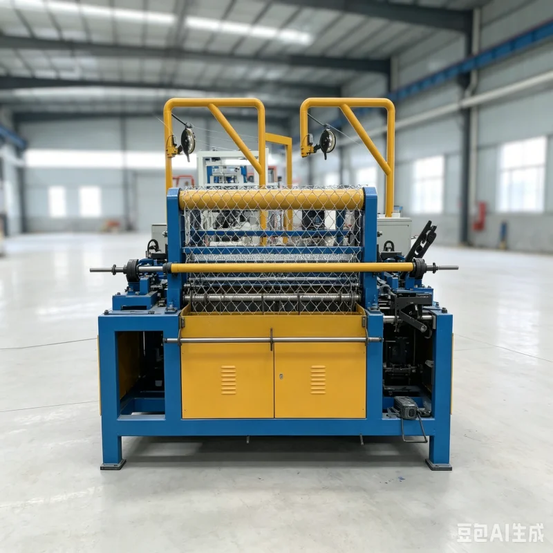 China Manufacturer's Full Automatic Chain Link Fence Weaving Machine High Quality Wire Mesh Making Machinery