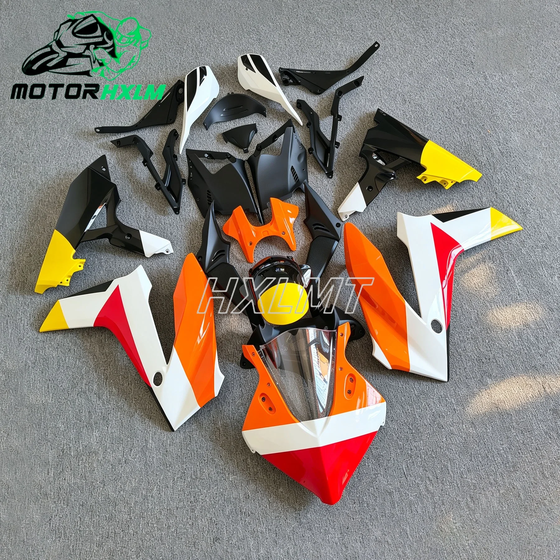 New ABS Motorcycle Injection Fairing Kit Fit For HONDA CBR650R 2024 2025 2026 Bodywork Set Custom Orange Red White