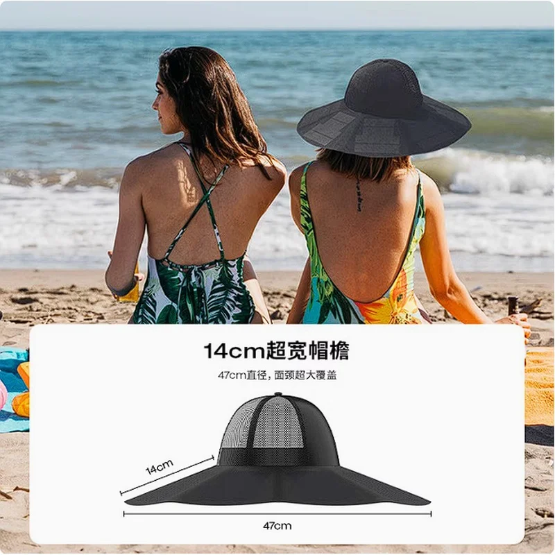 

Solar Hat 12 Watt PowerHat Sunscreen Hat Folding Storage IP65 Waterproof Dustproof Dual Port Output Charging Fishing Camping