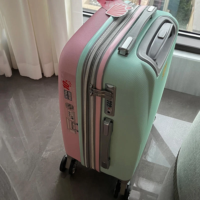 Expandable luggage Women's new high appearance level travel Combination box Children's suitcase Trolley box Girls small