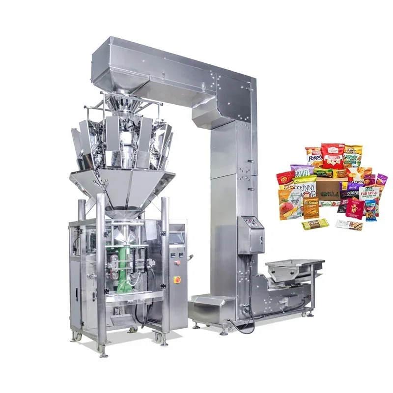 1kg 2kg 5 kilos máquina envasadora de alimentos máquina envasadora de bocadillos