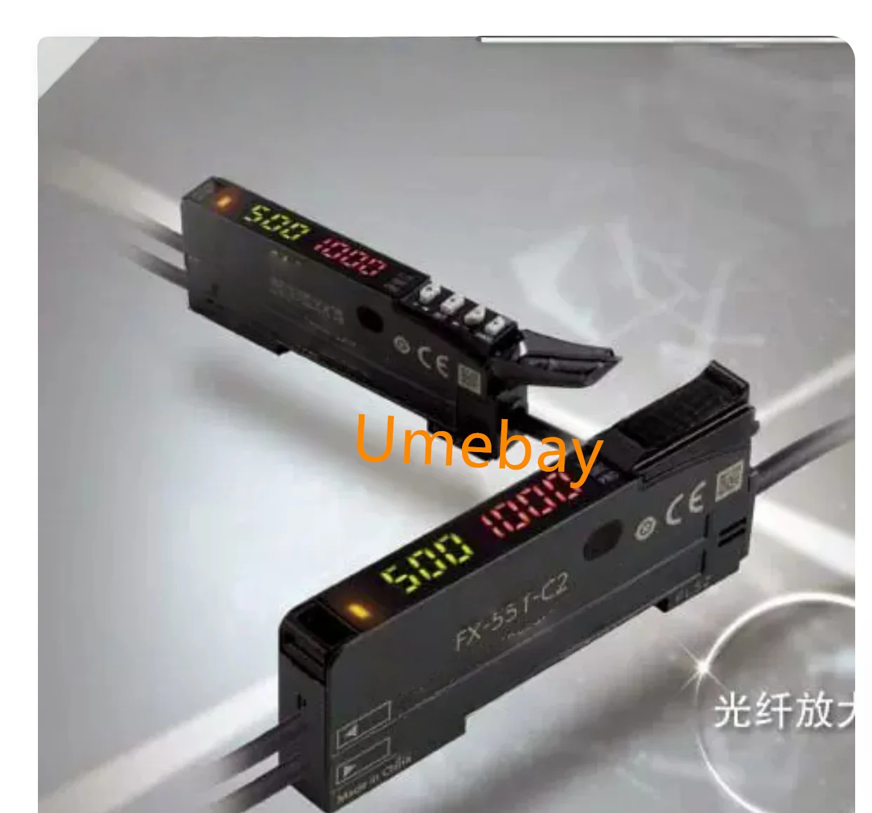 

1 piece, Fiber optic amplifier sensor, FX-101-CC2 / FX-501-C2 / FX-551-C2 / FX-301-CC2 /FX-305-CC2
