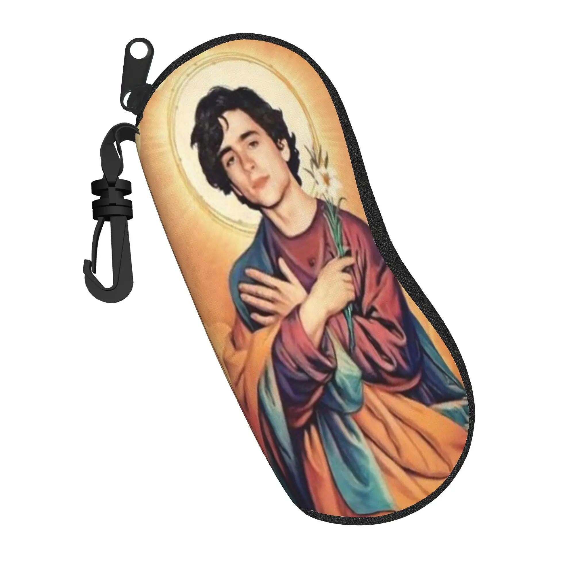 Kawaii timothee chalamet Saint Glasses Case Waterproof Accessories  Glasses Protector Cartoon Eyeglasses Box