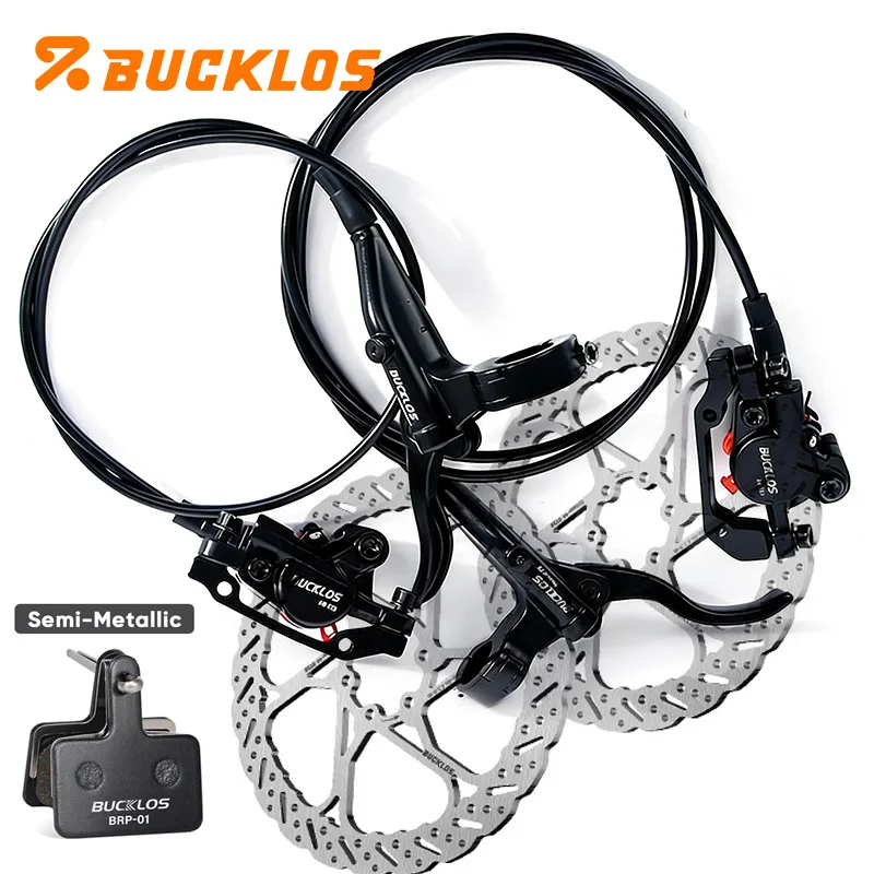 

MTB Mountain Bike Hydraulic Disc Brake Oil Pressure Calliper Plate Front Rear Bicycle Clamp Electric 800/1500mm Scooter Brake