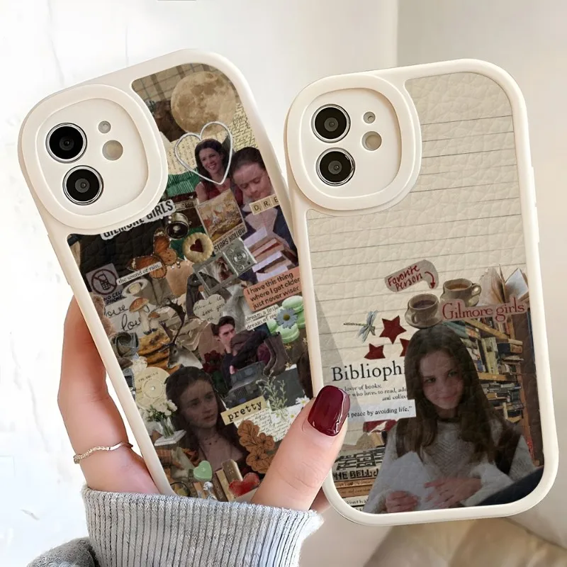 Gilmore Girls Phone Case For Iphone 14 13 12 Pro Max 11 Mini X Xr Xs 7 8 Puls Lambskin Silicone Cover